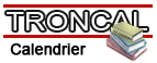 Calendrier de la Famille Troncal
